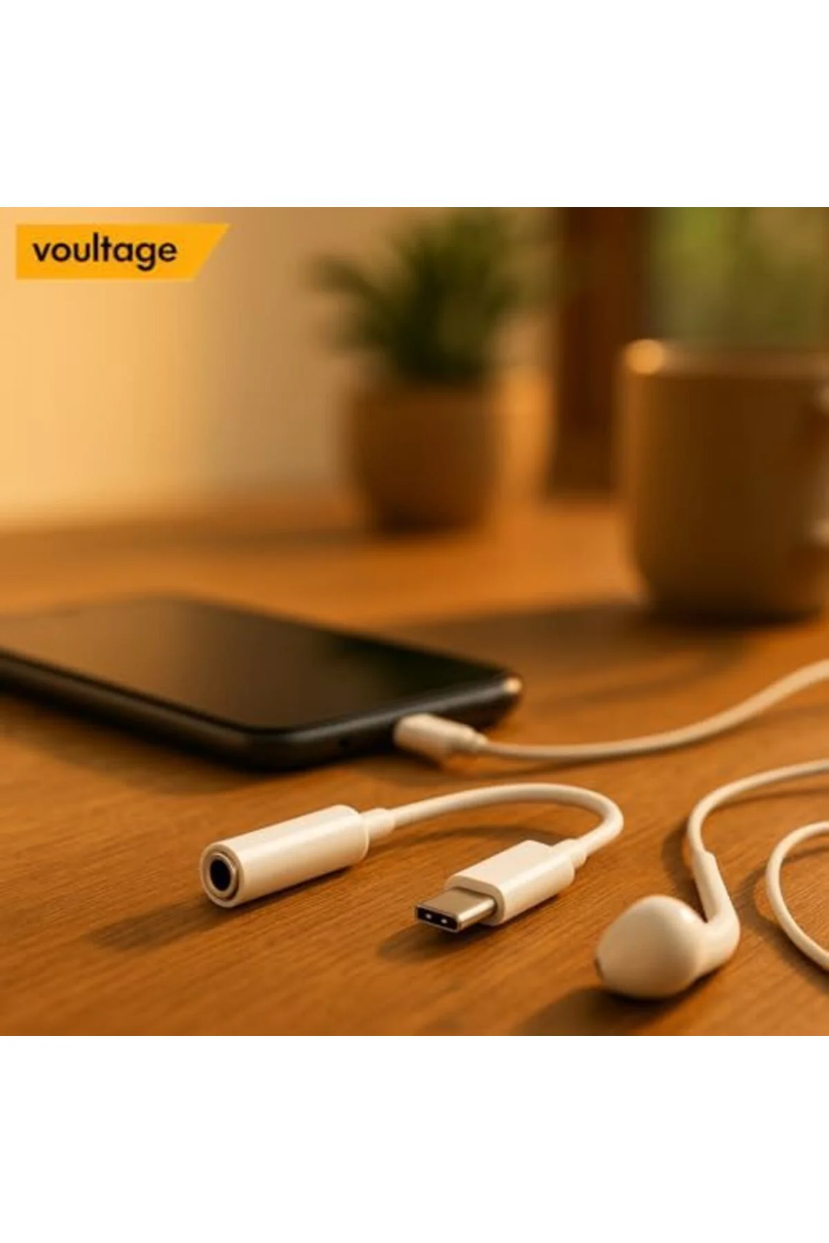 TTKTEKNOLOJİ USB-C To 3.5mm Jak Kulaklık Adaptörü - Dijital Dönüş