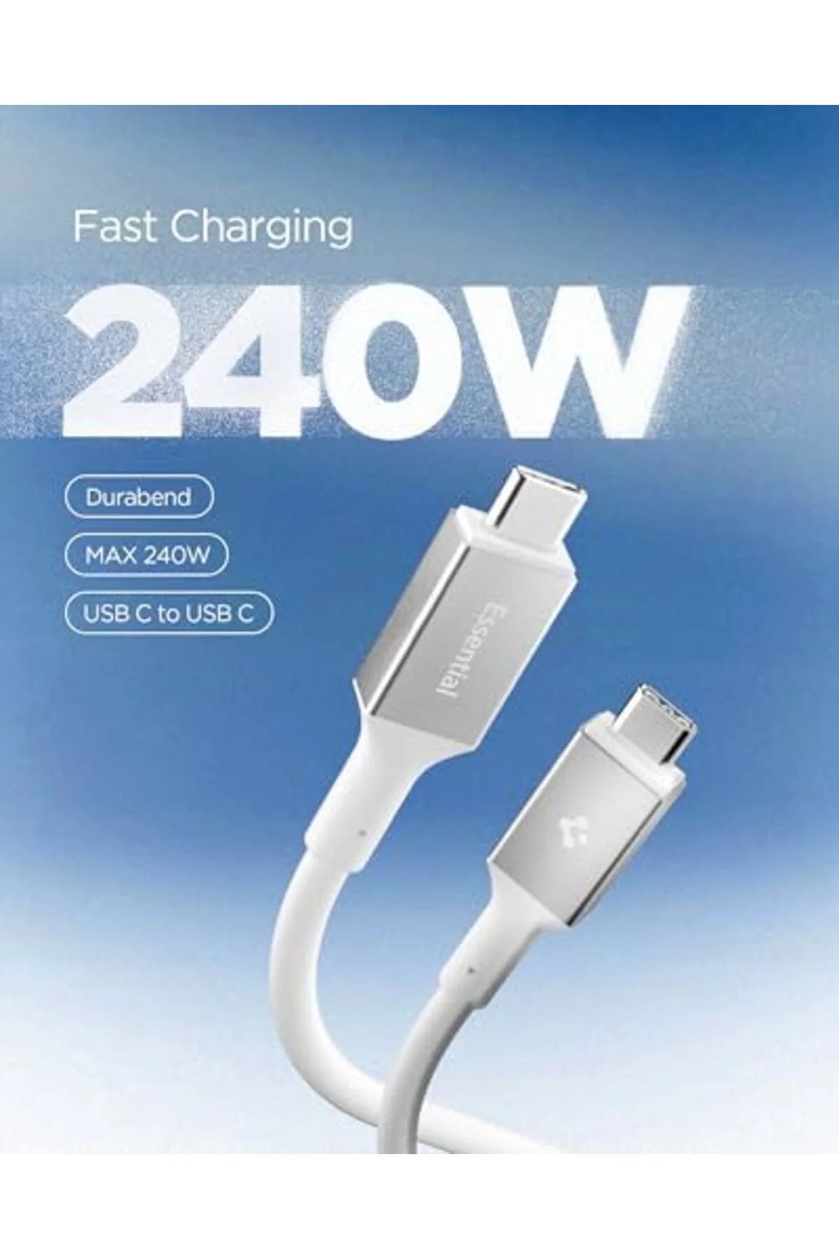 TTKTEKNOLOJİ USB-C to USB-C 1.2 Metre Kablo 240W Güç/PPS 2.0 Dest