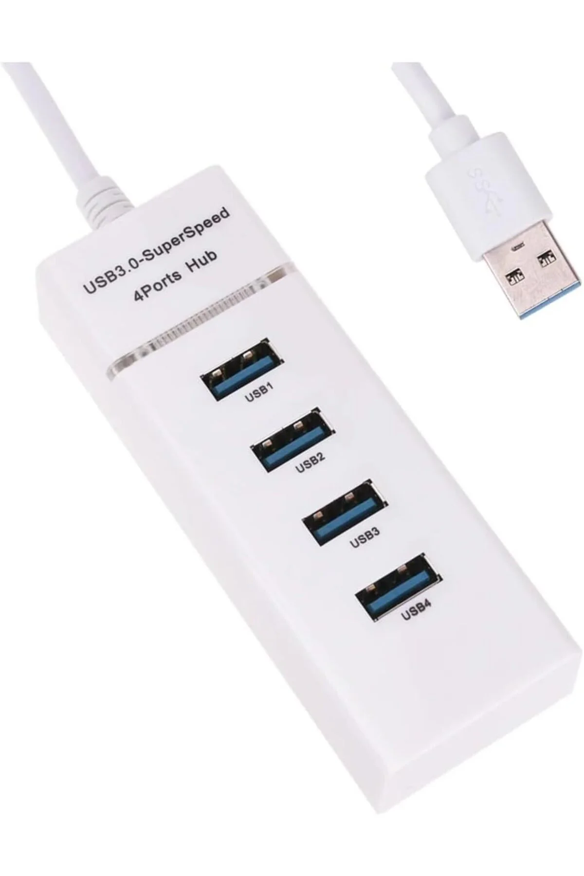 TTKTEKNOLOJİ Usb Çoklayıcı 4in1 USB 3.0 4 Port Çoğaltıcı HUB 5Gpb
