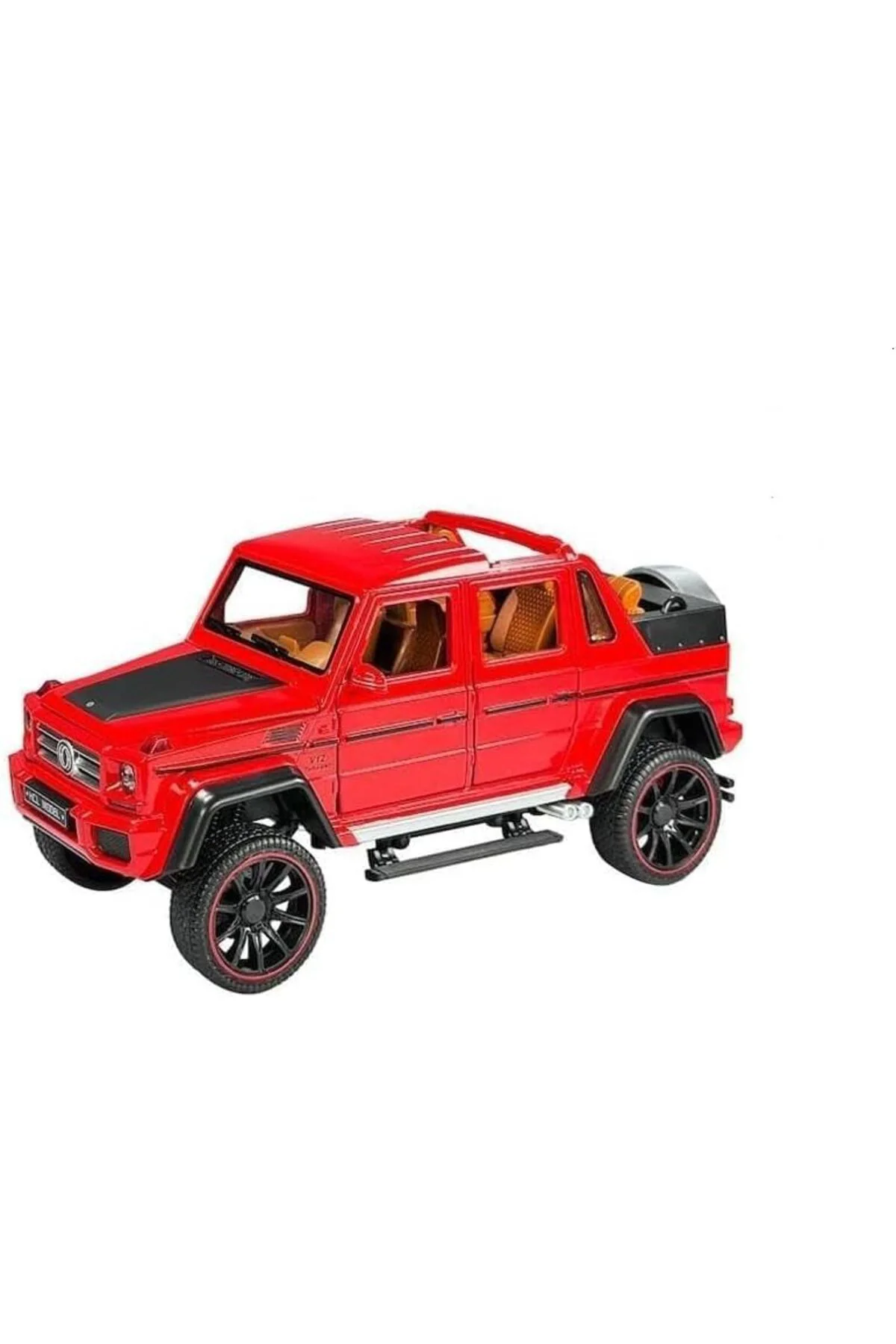 TTKTEKNOLOJİ Vardem Çek Bırak 1:22 Sesli ve Işıklı Jeep Kırmızı T TTKTEKNOLOJİ Vardem Çek Bırak 1:22 Sesli ve Işıklı Jeep Kırmızı T