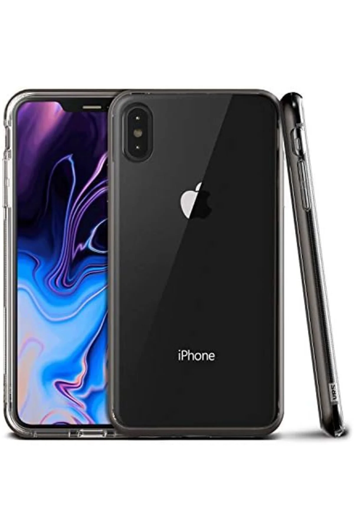 TTKTEKNOLOJİ Vrs VRS94130 Xs Max Crystal Bumper Kılıf, Metal TTKT
