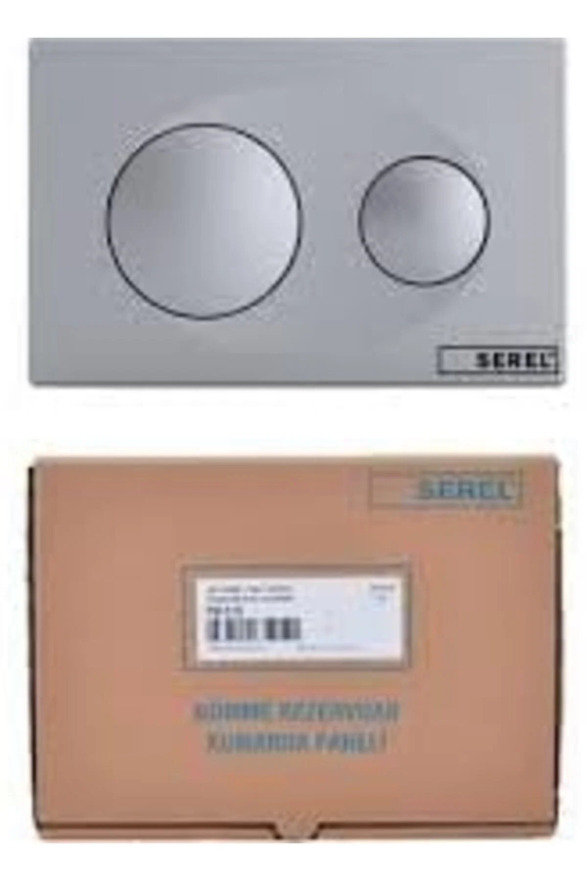 TTKTEKNOLOJİ YAPI ECA Serel P40-0180 P40 Gömme Rezervuar Mat Krom