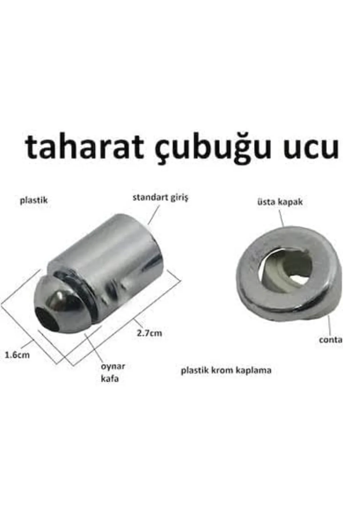 TTKTEKNOLOJİ YAPI KLOZET TAHARET CUBUGU UCU KRK 395519