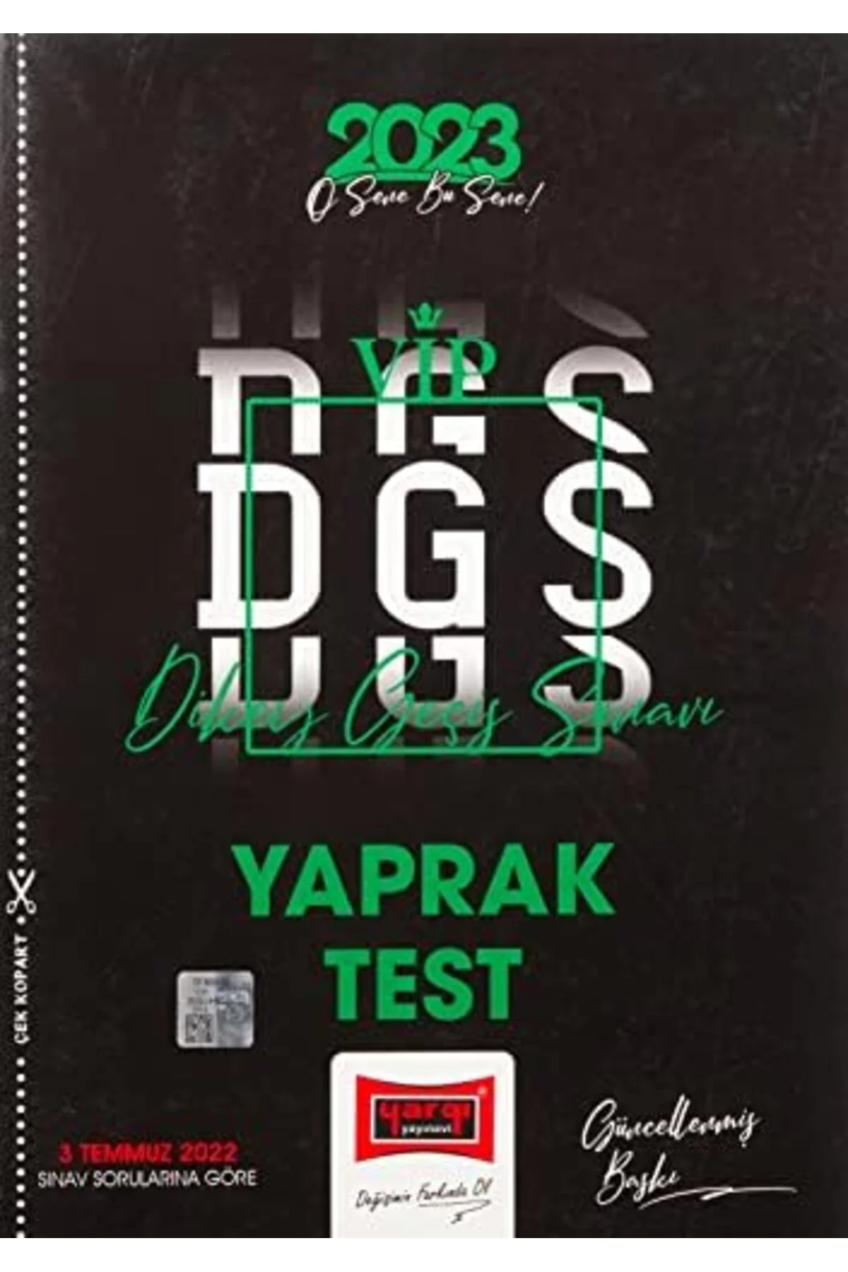 TTKTEKNOLOJİ Yayınları 2023 DGS Yaprak Test TTKTEKNOLOJİ 395519