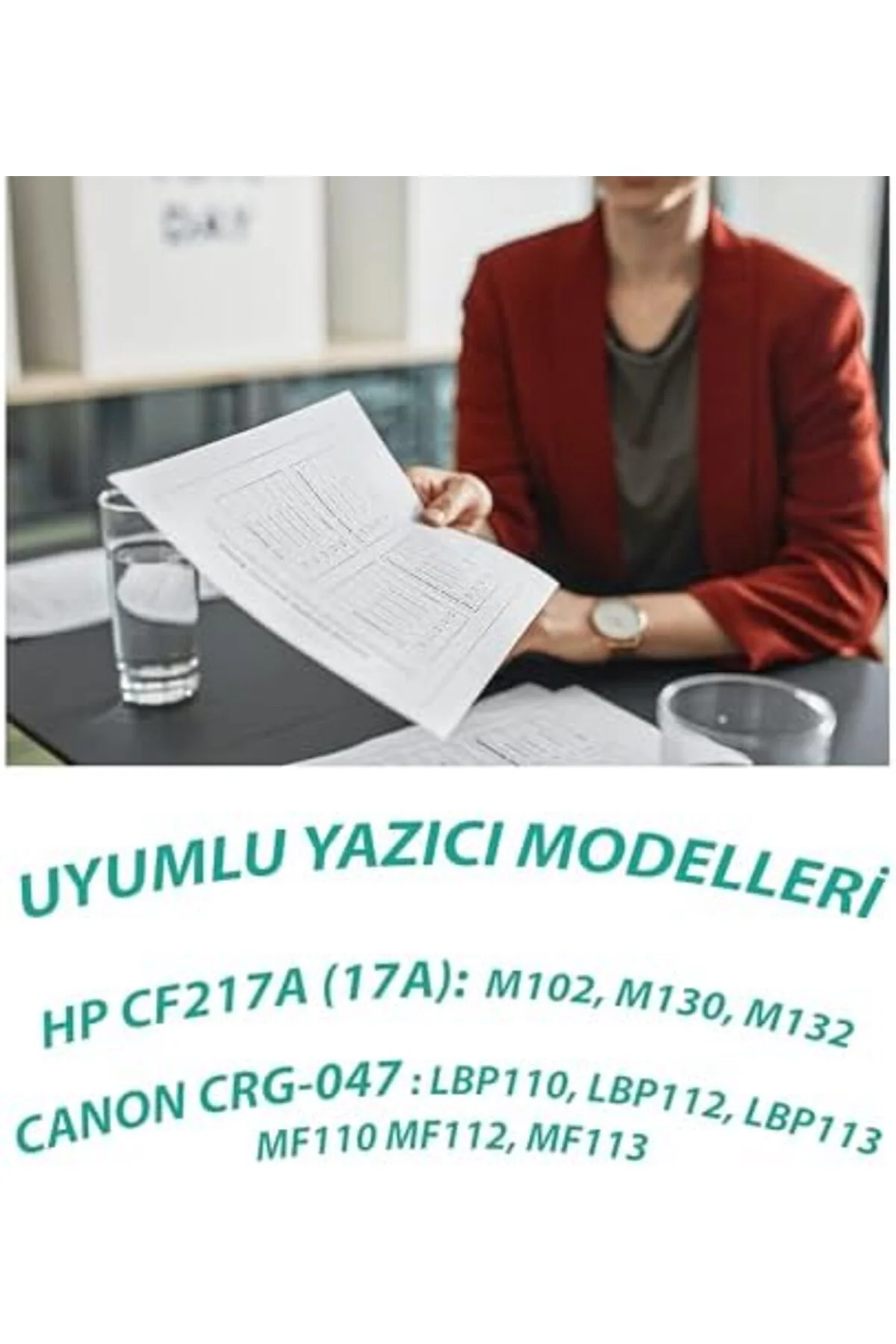 TTKTEKNOLOJİ YSY HP M102 M130 M132 LBP110 LBP112 LBP113 MF110 MF112 MF113 CF217A (17A) & CAN. CRG-04