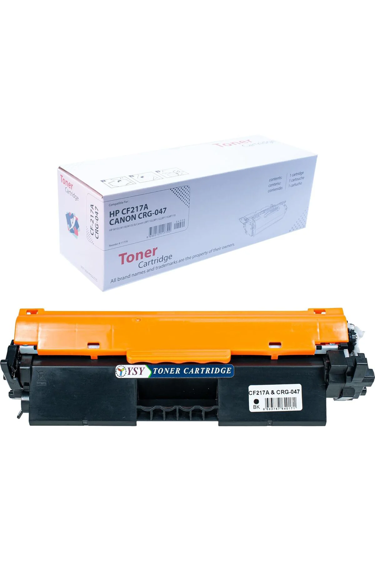 TTKTEKNOLOJİ YSY HP M102 M130 M132 LBP110 LBP112 LBP113 MF110 MF112 MF113 CF217A (17A) & CAN. CRG-04