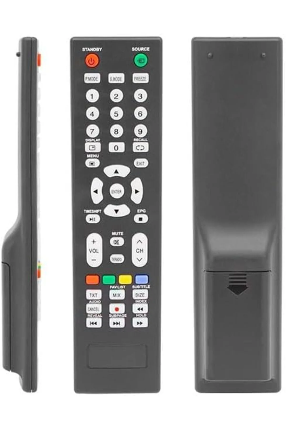 TTKTEKNOLOJİ Yumatu LCD LED TV Modelleriyle Uyumlu Muadil Kumanda