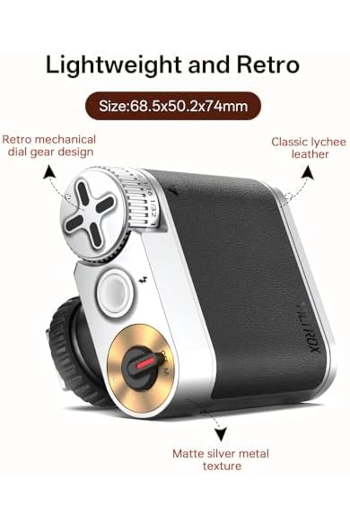 TTKTEKNOLOJİ Z1 Retro Kamera Flaşı - ve Aynasız Kameralar için Ay