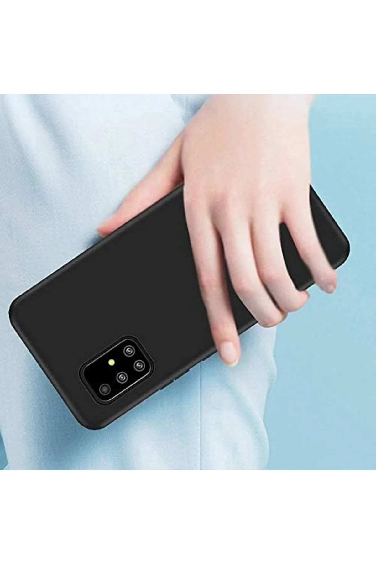 TTKTEKNOLOJİ zore BY CONNERS GALAXY A71 MAT SİYAH SİLİKON + 2 ADE TTKTEKNOLOJİ zore BY CONNERS GALAXY A71 MAT SİYAH SİLİKON + 2 ADE