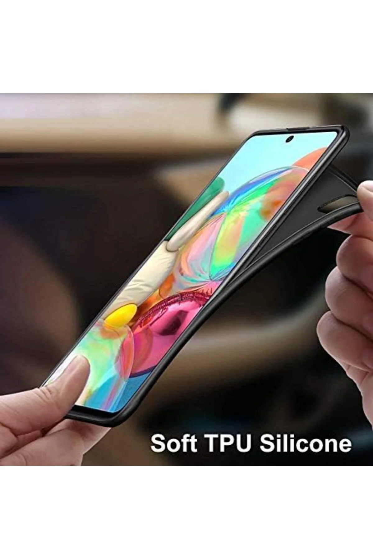 TTKTEKNOLOJİ zore BY CONNERS GALAXY A71 MAT SİYAH SİLİKON + 2 ADE TTKTEKNOLOJİ zore BY CONNERS GALAXY A71 MAT SİYAH SİLİKON + 2 ADE