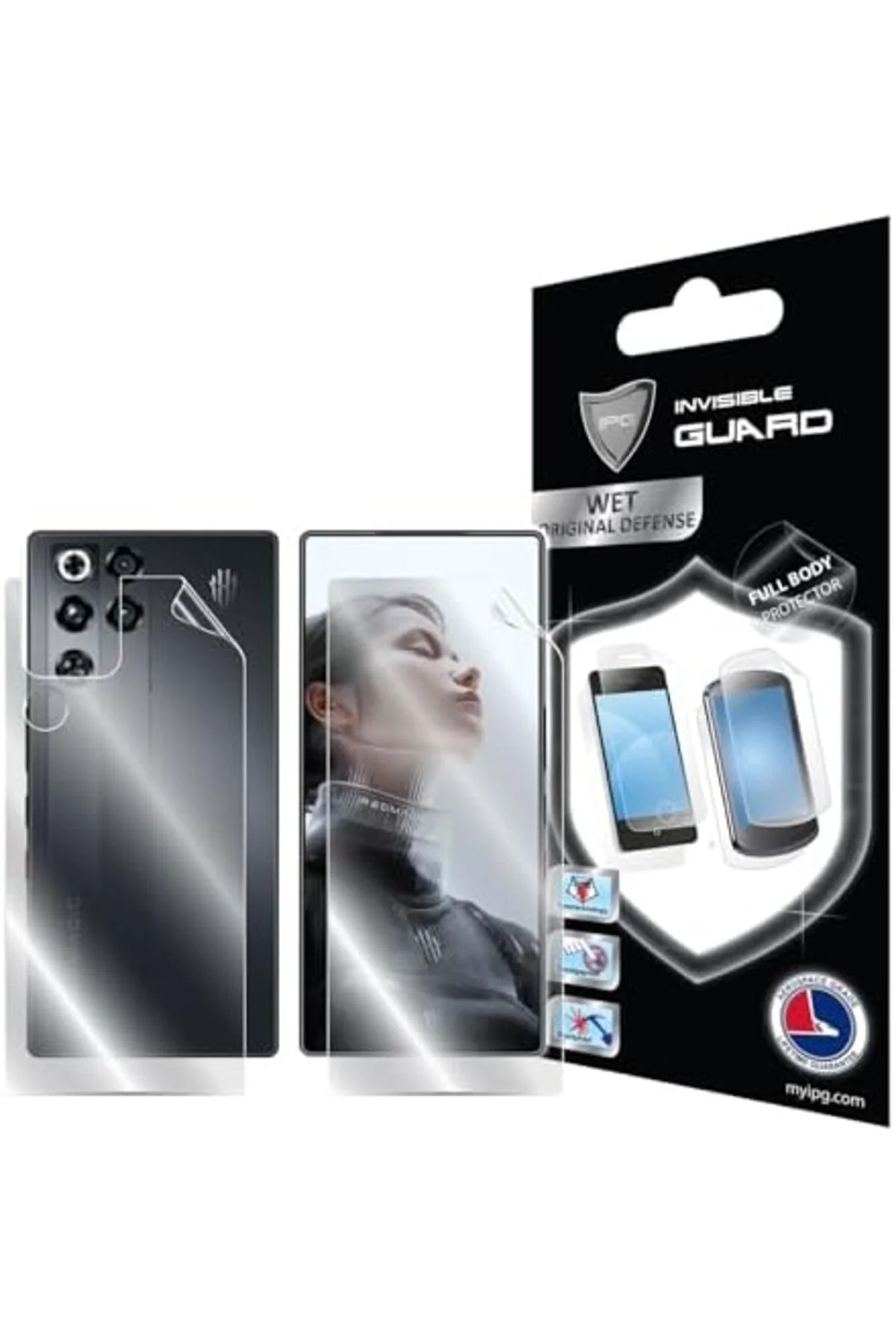 TTKTEKNOLOJİ ZTE Nubia RedMagic 11 Pro için IPG Hydrogel Tam Kapl TTKTEKNOLOJİ ZTE Nubia RedMagic 11 Pro için IPG Hydrogel Tam Kapl