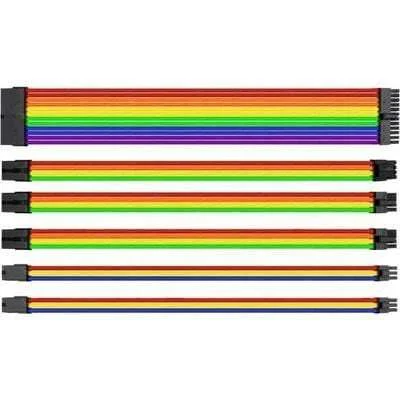 ttmod rainbow power supply sleeved kablo seti  (16 awg) Fiyatı, Yorumları ve Özellikleri