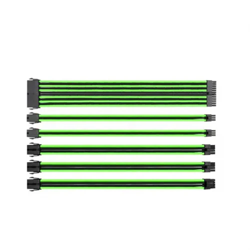 TtMod Yeşil/Siyah Power Supply Sleeved Kablo Seti (16 AWG) AC-034-CN1NAN-A1 Fiyatı, Yorumları ve Özellikleri