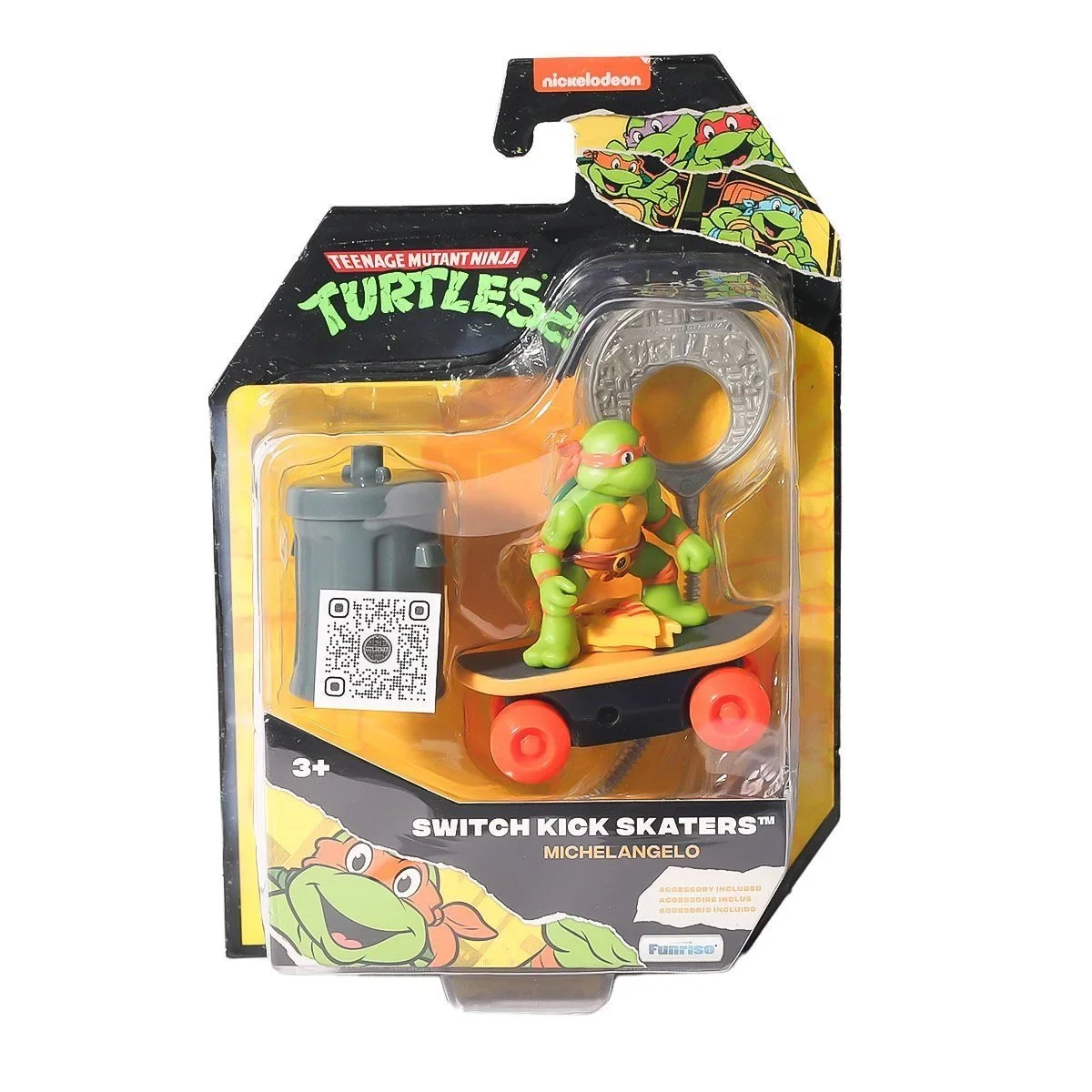 TU812001 TMNT Ninja Kaplumbağalar Kaykay Figürü - 71052 - 1 Adet Stokta Olan Gönderilir