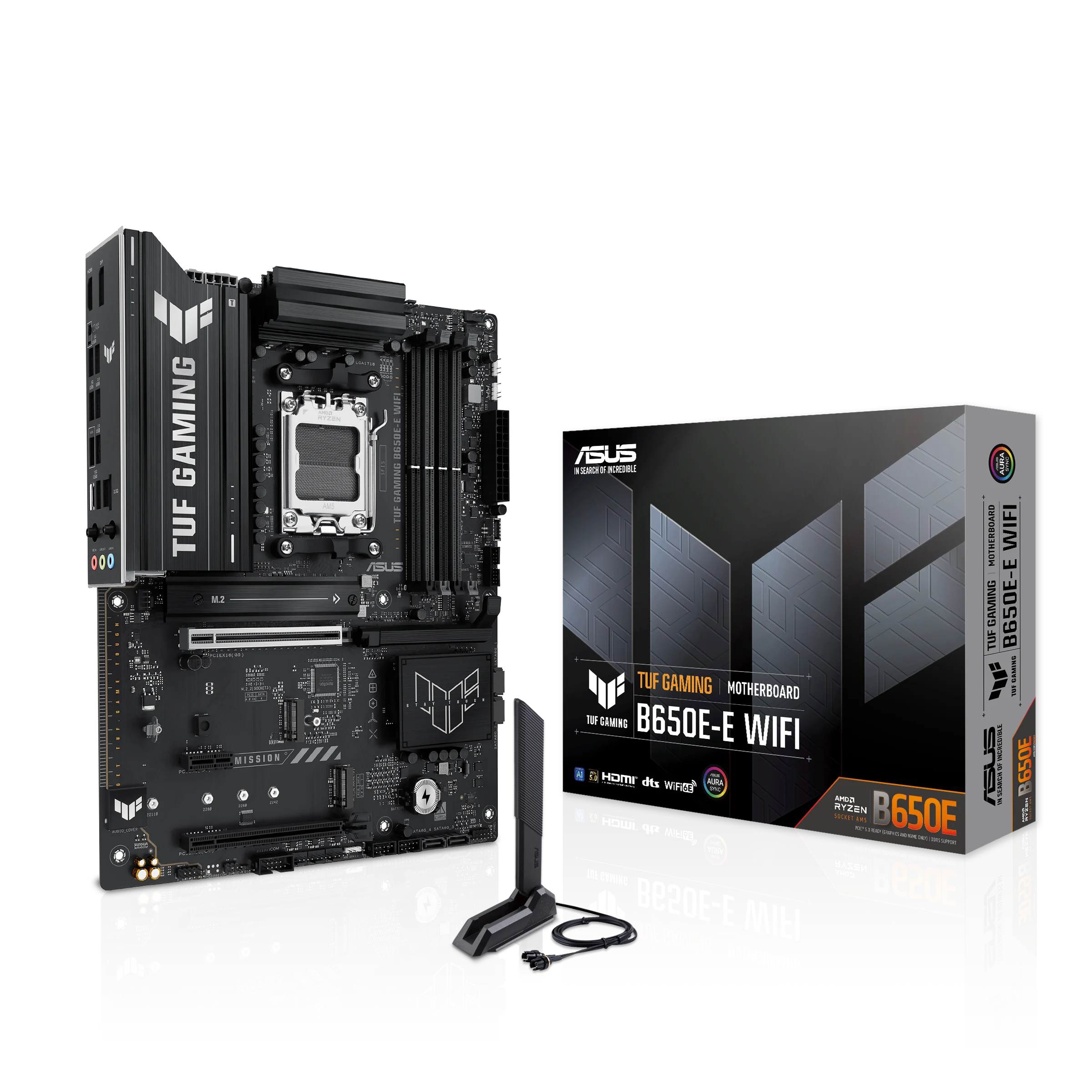 TUF GAMING B650E-E WIFI, 4xDDR5, 3xM.2, DP, HDMI, Type-C, Wi-Fi 6E, Bluetooth v5.3, AM5 Soket Gaming Anakart Fiyatı, Yorumları ve Özellikleri