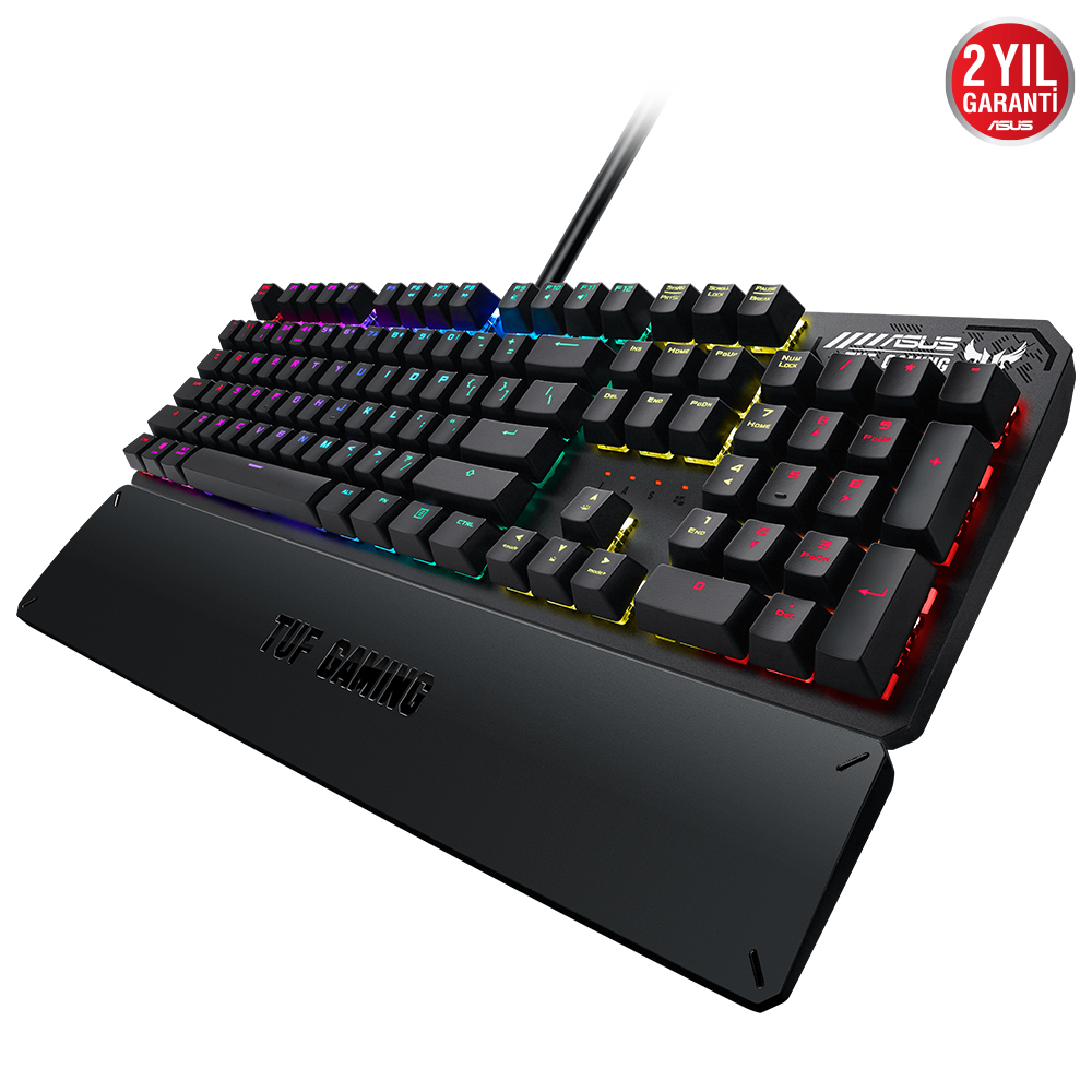 Asus Tuf Gaming K3 Aura Sync Rgb Optik Mekanik Turkce Oyuncu Klavyesi