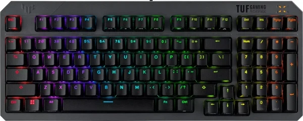 TUF GAMING K3 GEN II BLUE SWITCH KOMPAKT 97 TUŞ DİZİLİMİ OPTİK-MEKANİK RGB ANAHTARLAR SES AZALTICI KÖPÜK IP57 SU GEÇİRMEZLİK ÇIKARILABİLİR ÜST PLAKA V Fiyatı, Yorumları ve Özellikleri
