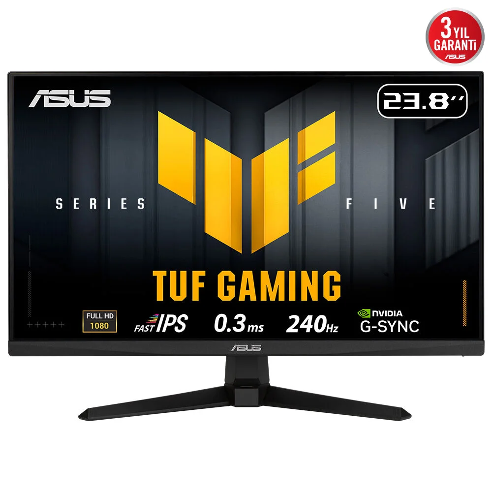 TUF GAMING VG249QM5A 23.8" 240HZ 0.3MS MONITO Fiyatı, Yorumları ve Özellikleri