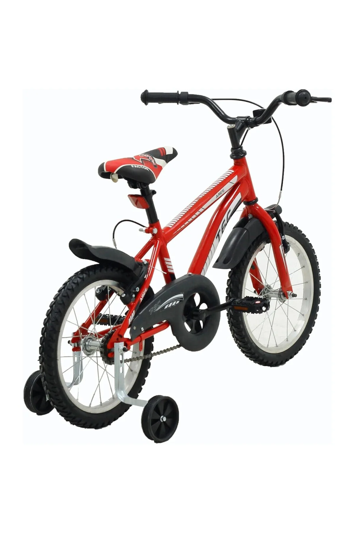 TuffY'S Tec Ares 16" Jant Vitessiz V-fren Çocuk Bisikleti Yan Tek