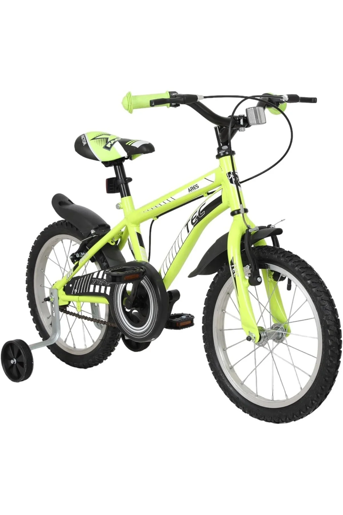 TuffY'S Tec Ares 16" Jant Vitessiz V-fren Çocuk Bisikleti Yan Tek