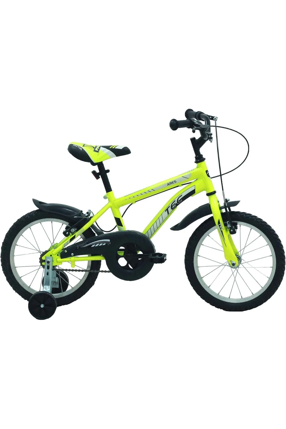 TuffY'S Tec Ares 16" Jant Vitessiz V-fren Çocuk Bisikleti Yan Tek