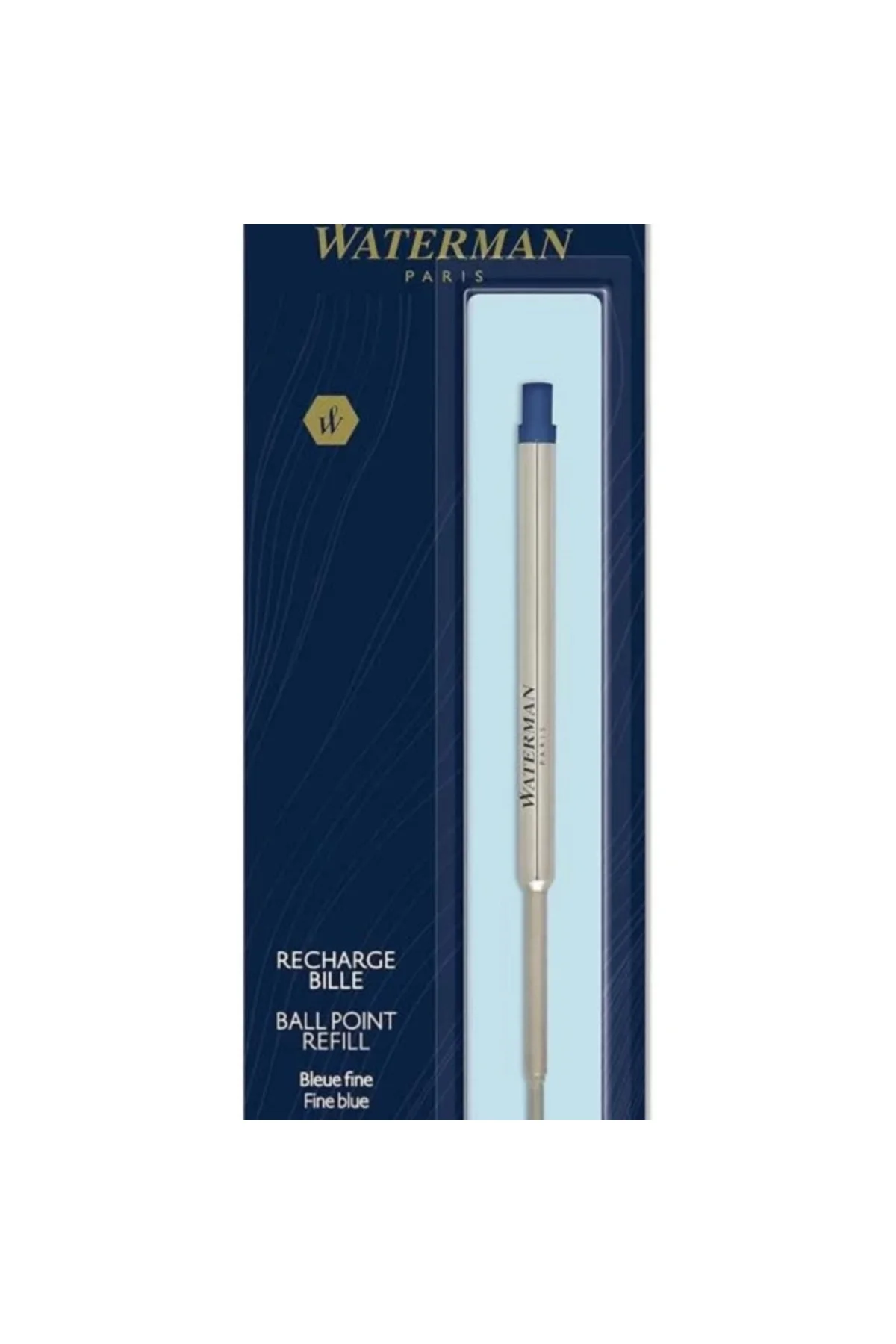 Tükenmez Kalem Refill, Tekli Blister, Fine (F) Uç, Mavi