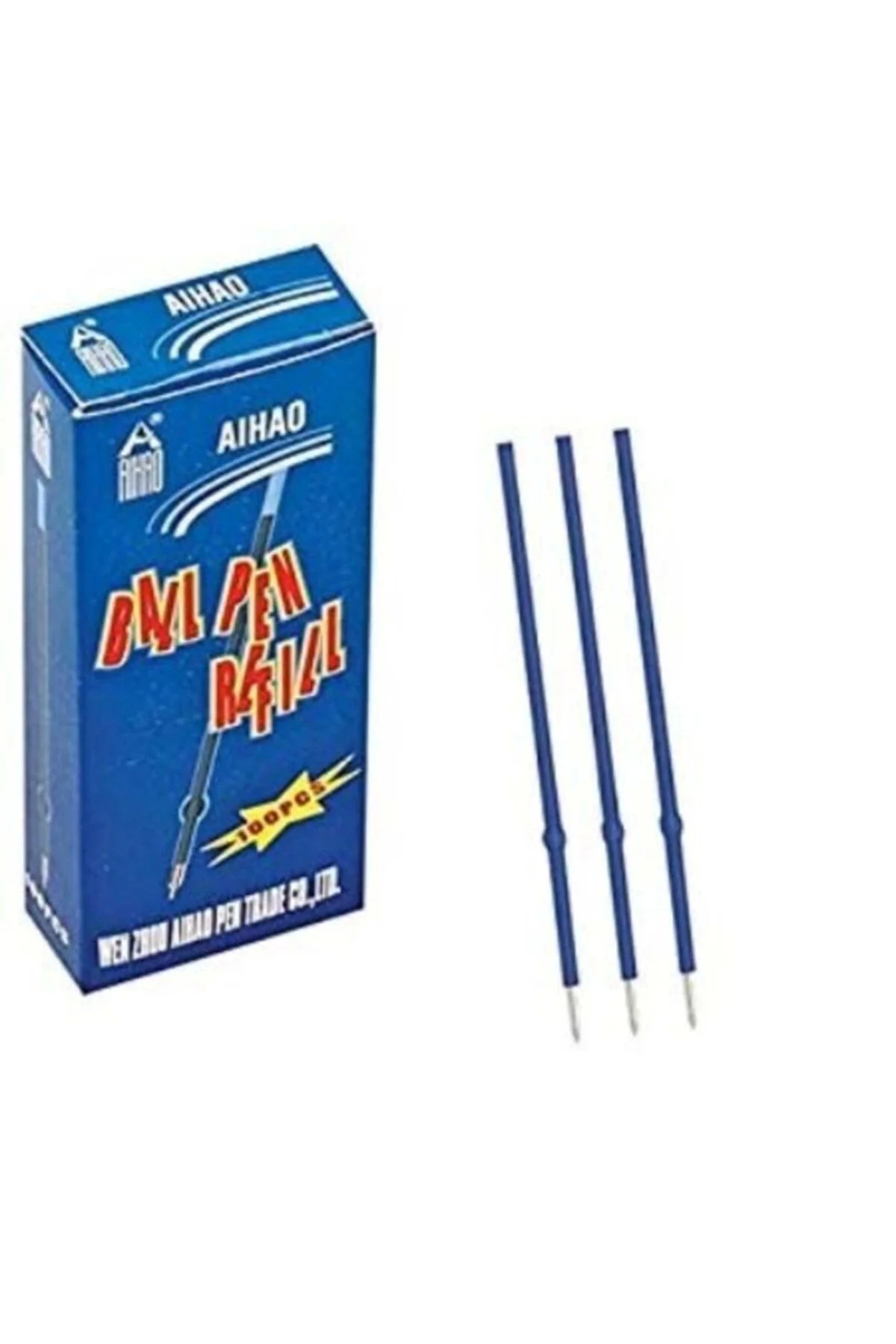 Tükenmez Kalem Yedeği Mavi B107-20 100 Lü (1 Paket 100 Adet) Tükenmez Kalem Yedeği Mavi B107-20 100 Lü (1 Paket 100 Adet)