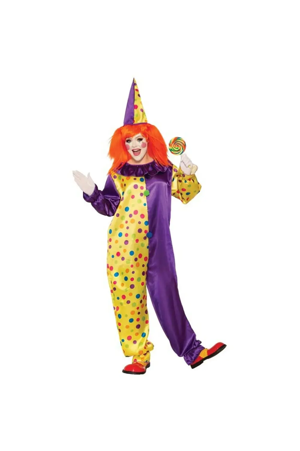 TULUM PALYAÇO KOSTÜMÜ YETİŞKİN BAY UYUMLU