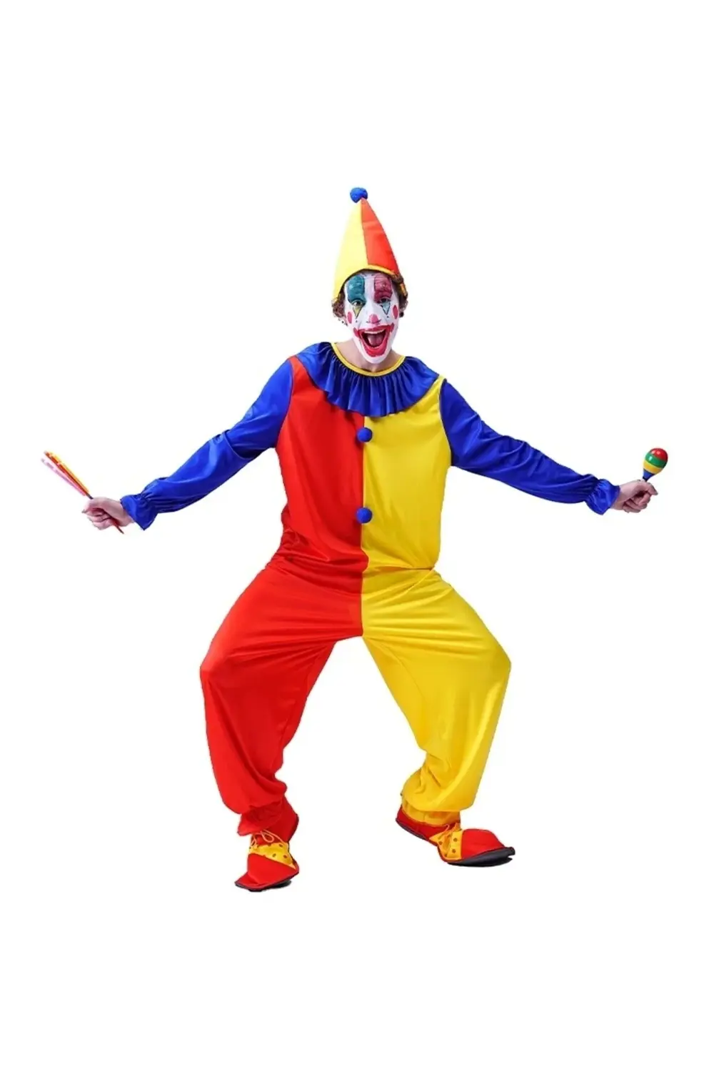 Tulum Palyaço Kostümü Yetişkin