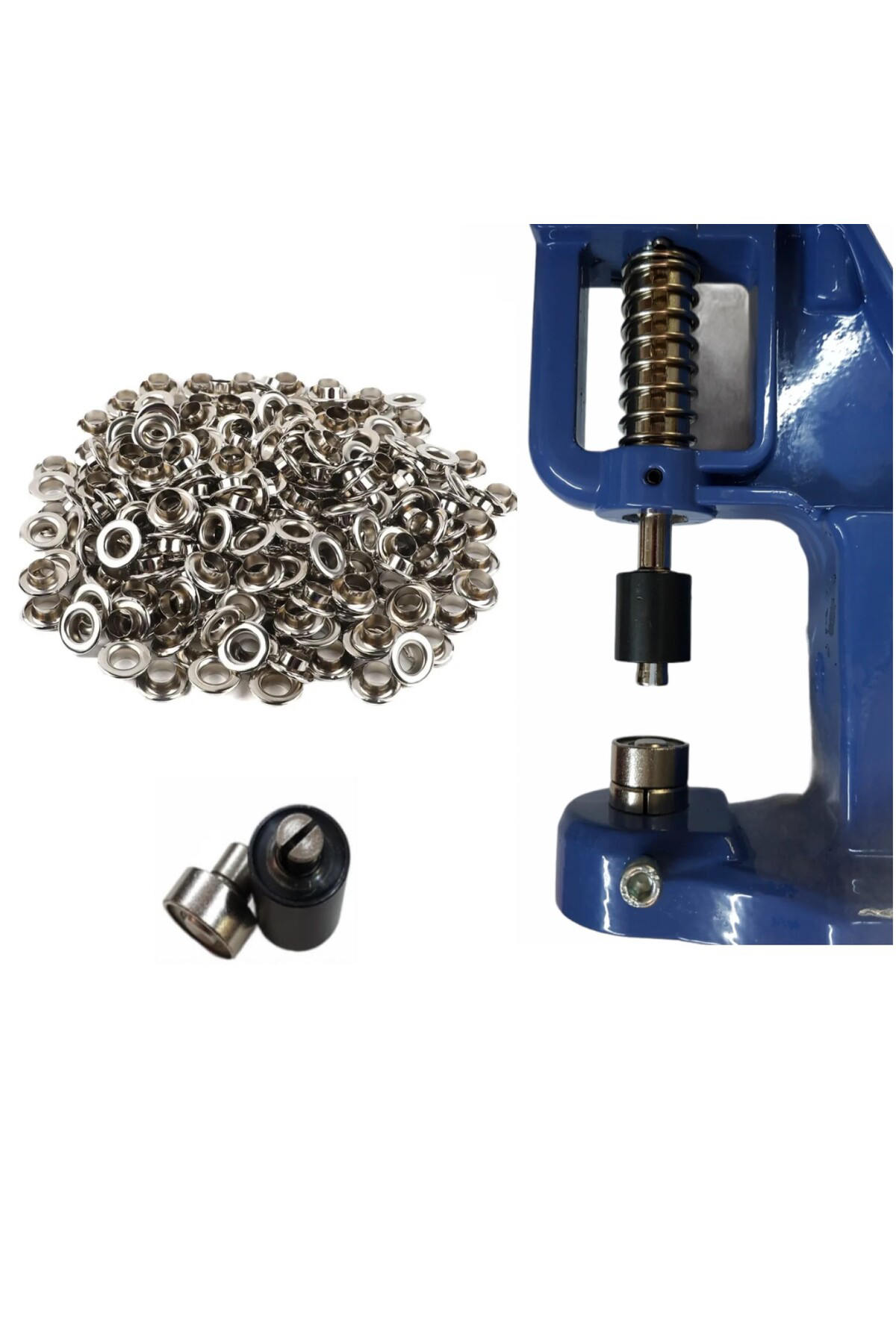 Tuhafiyecimiz Tulumba El Presi Branda Kenarı 24 No Kuş Gözü Çakma Makinası Komp Tuhafiyecimiz Tulumba El Presi Branda Kenarı 24 No Kuş Gözü Çakma Makinası Komp