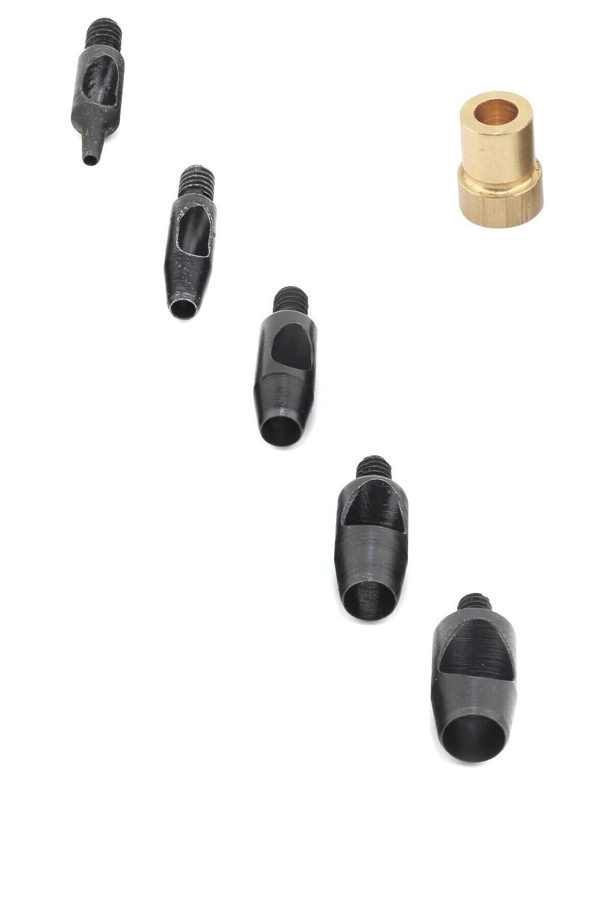 Tulumba El Presi Kuş Gözü Delici Zımba Makinası Ve 5 Farklı Kalıp