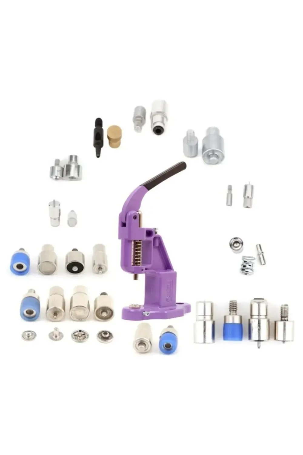 Tuhafiyecimiz Tulumba Presi Kuş Gözü Çıt Çıt Rivet Çakma Düğme Kaplama Makinası