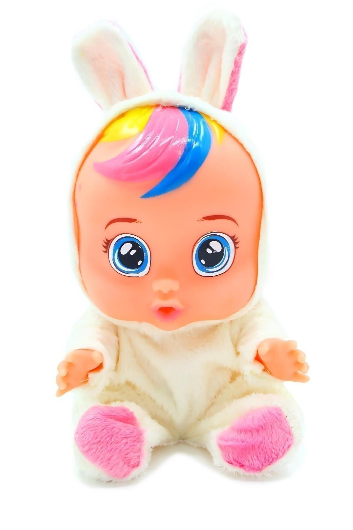 Oyuncak Store Tulumlu Göz Yaşi Döken Ve Konuşan Et Bebek Konuşan Bebeğim 30Cm