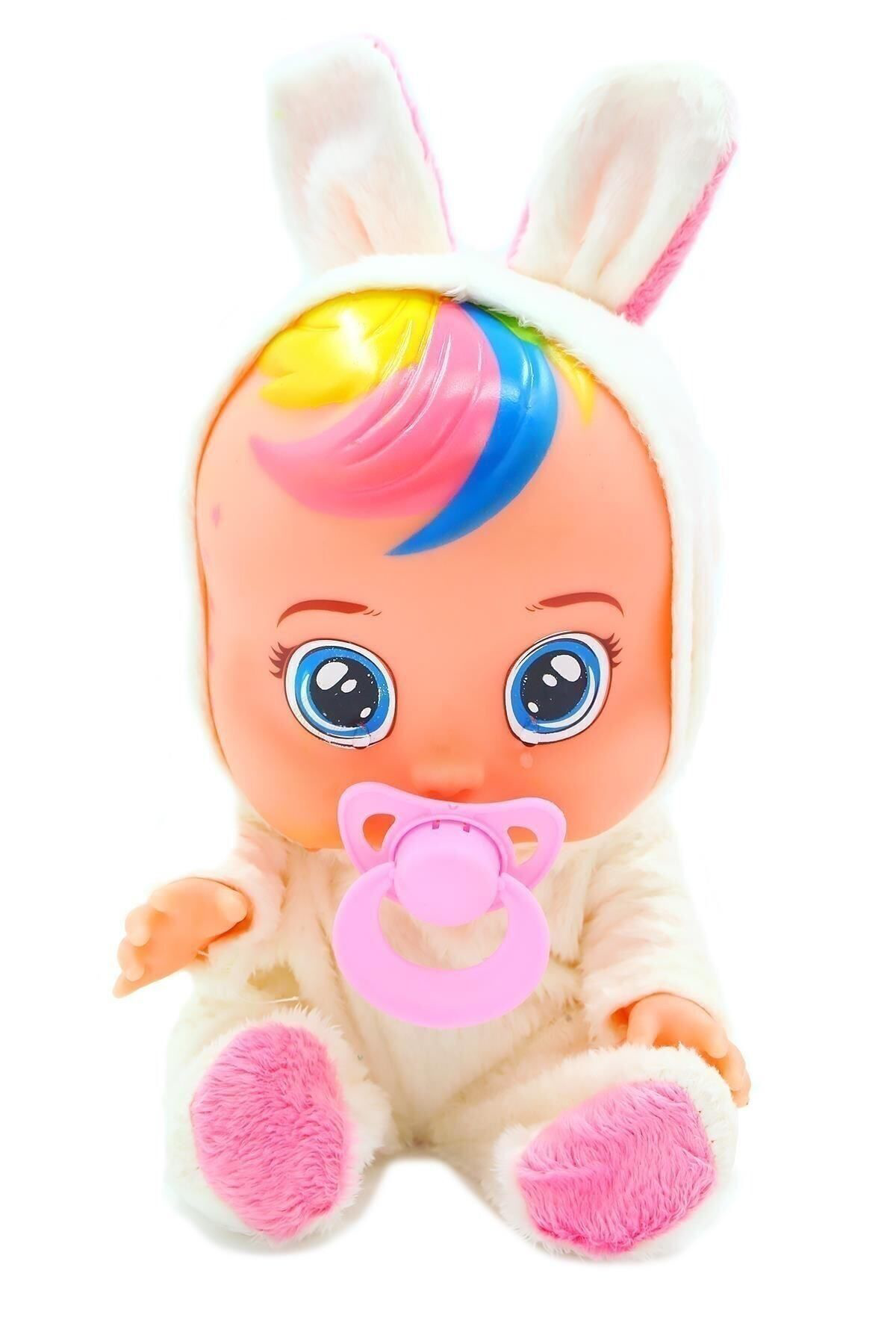 Oyuncak Store Tulumlu Göz Yaşi Döken Ve Konuşan Et Bebek Konuşan Bebeğim 30Cm
