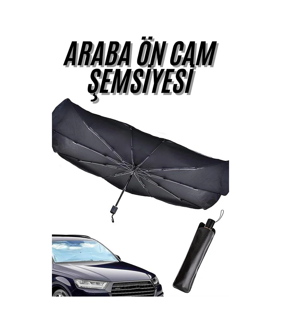Tüm Araçlar İçin Şemsiye Güneşlik Ön Cama Uygun Özel Kaplama - Lisinya
