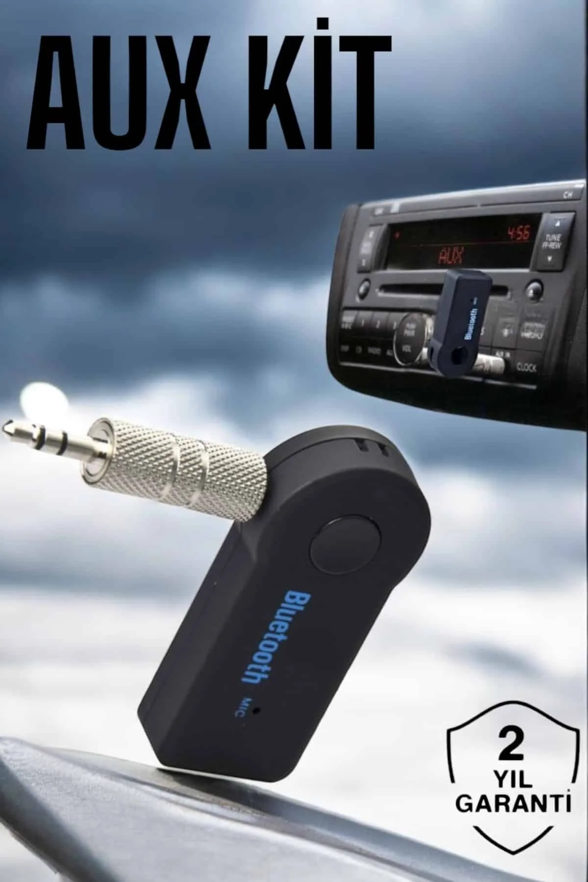 Tüm Araçlara Uyumlu Aux Car Bluetooth Kablosuz Araç Bağlantı Kiti Fiyatı, Yorumları ve Özellikleri