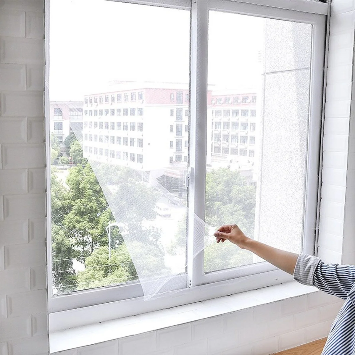 Tüm Cam Pencere Kapılara Uyumlu Çift Kanat Pencere Sinekliği Bx40 Fiyatı, Yorumları ve Özellikleri