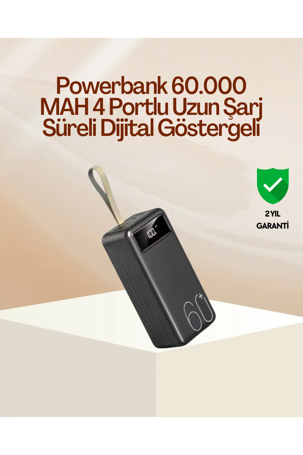 Tüm Cihazlara Uyumlu Çoklu Çıkışlı Powerbank - ayr8333-4394
