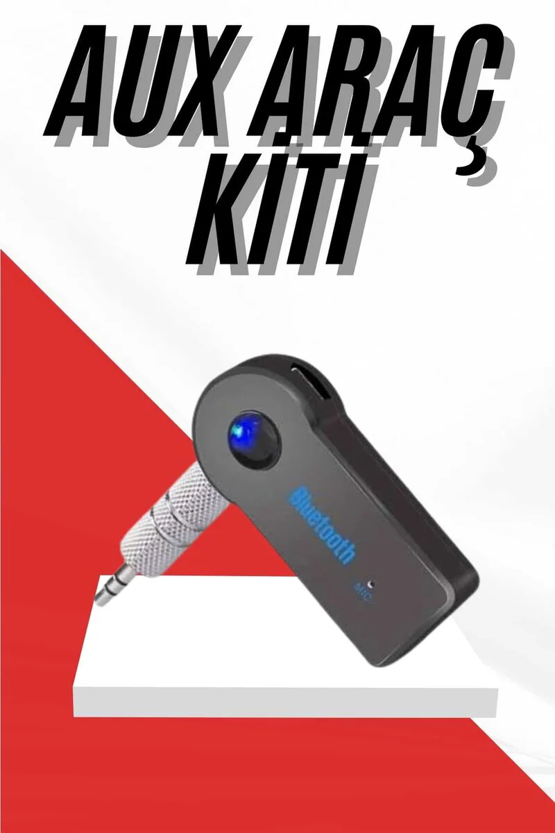 Tüm Cihazlara Uyumlu Bluetooth Aux Araç Kiti Siyah Fiyatı, Yorumları ve Özellikleri