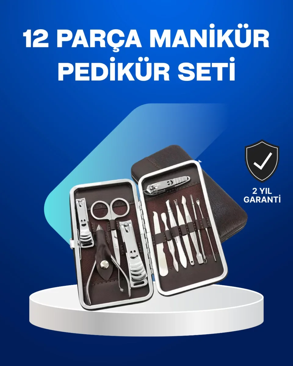 Tüm İhtiyaçlara Uygun Taşınabilir Manikür &amp; Pedikür Seti - Lisinya