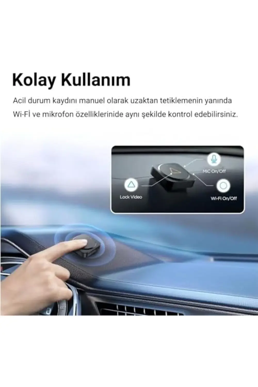 Tüm Kamera Serileri için BTR200 Kablosuz Bluetooth Uzaktan Kumand