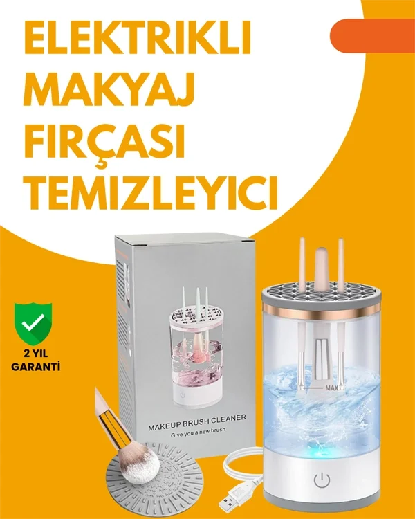 Tüm Makyaj Fırçalarıyla Uyumlu Derin Temizlik Makinesi Fiyatı, Yorumları ve Özellikleri