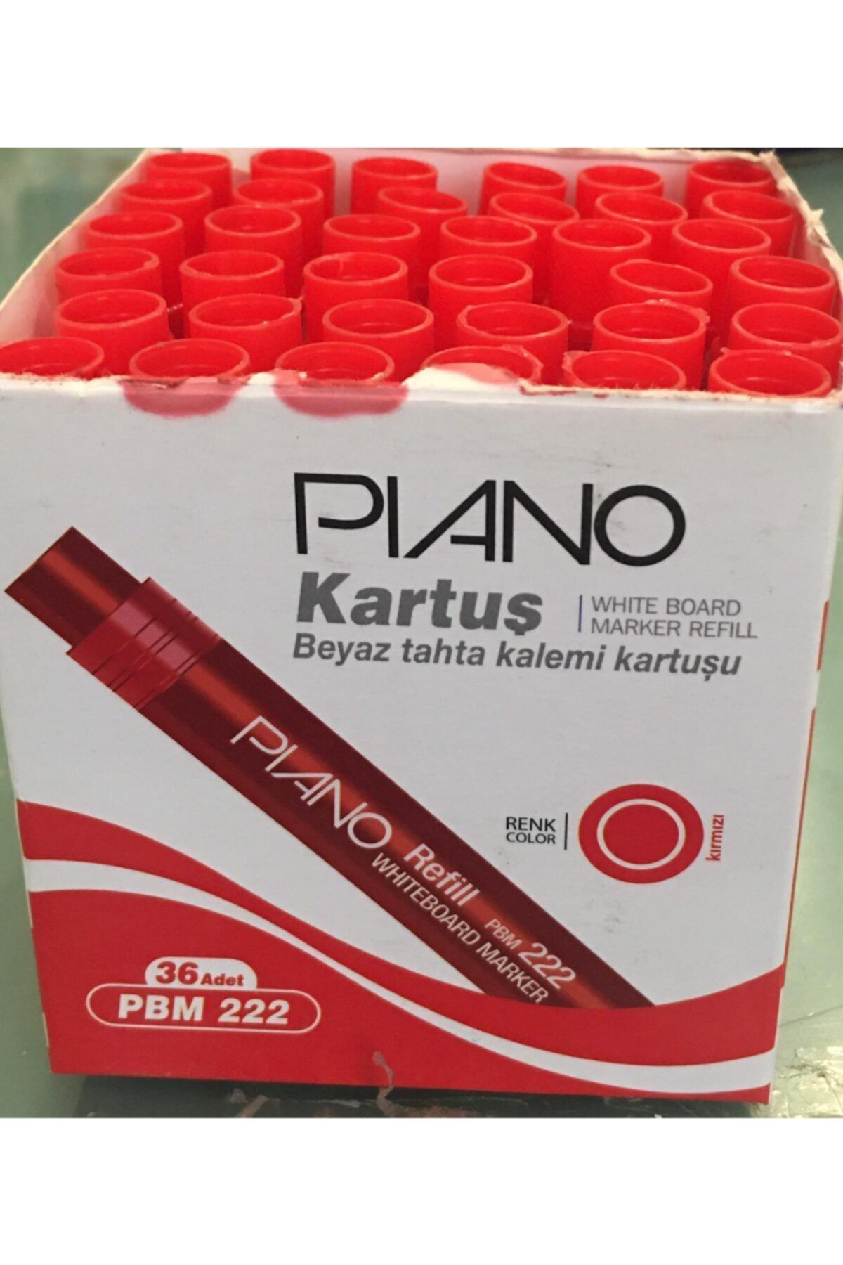 Tüm Marka Kalemlerle Uyumlu Piano Kartuş Beyaz Tahta Kalemi Kartu