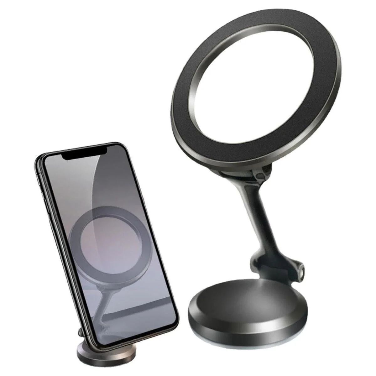 Tüm Telefonlarla Uyumlu Manyetik Araç Telefonu Tutacağı Katlanır 360 Derece Dönen Telefon Standı Bx40