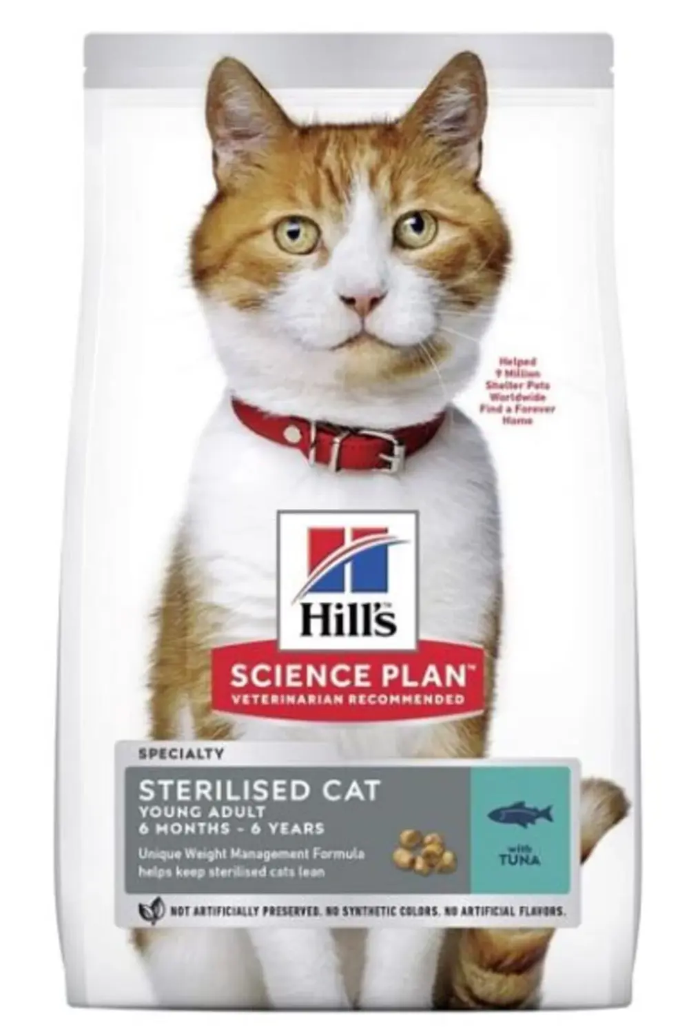 Hill's Tuna Balıklı Kısırlaştırılmış Kedi Maması 10 Kg