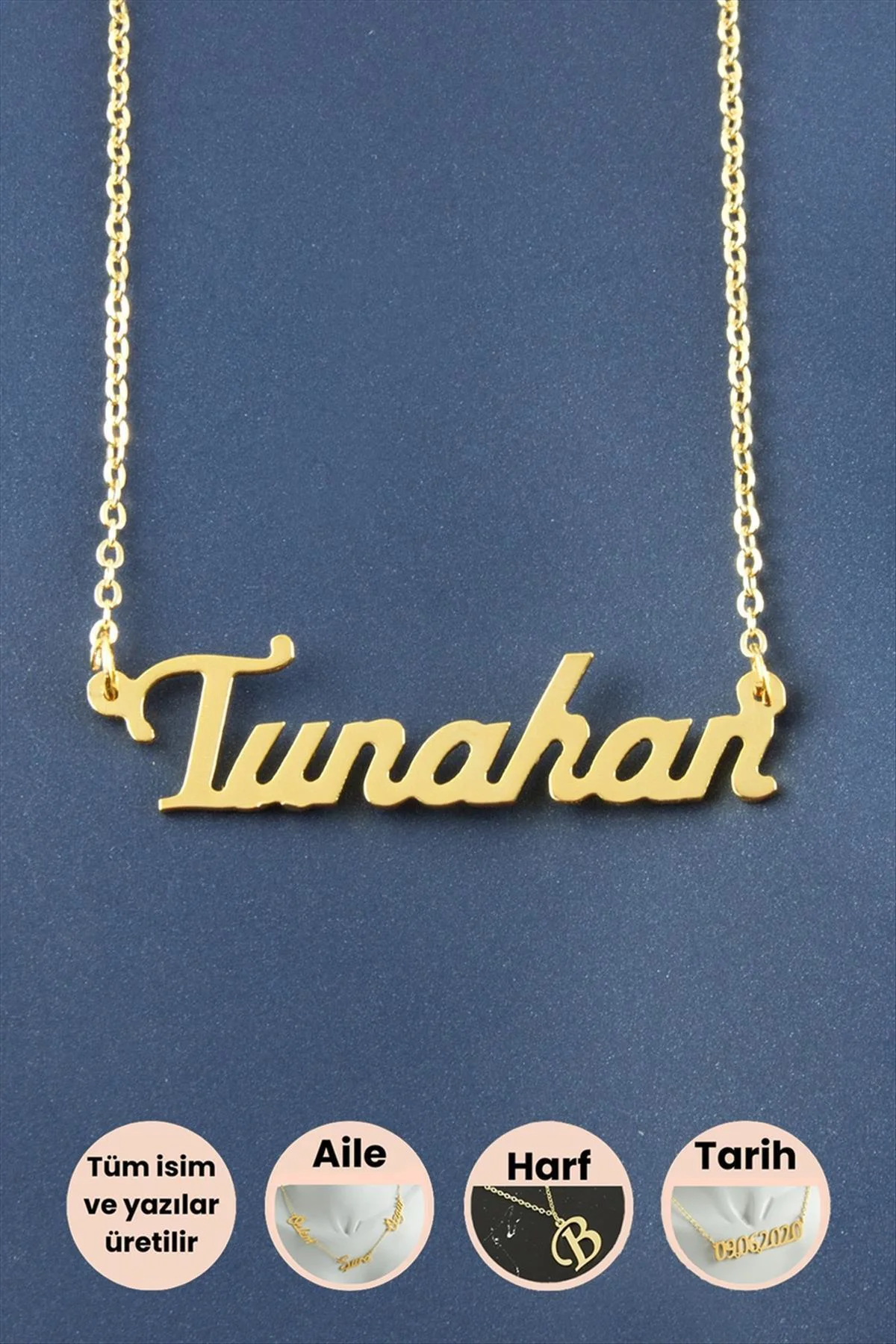Tunahan İsimli Kolye Tunahan İsimli Kolye