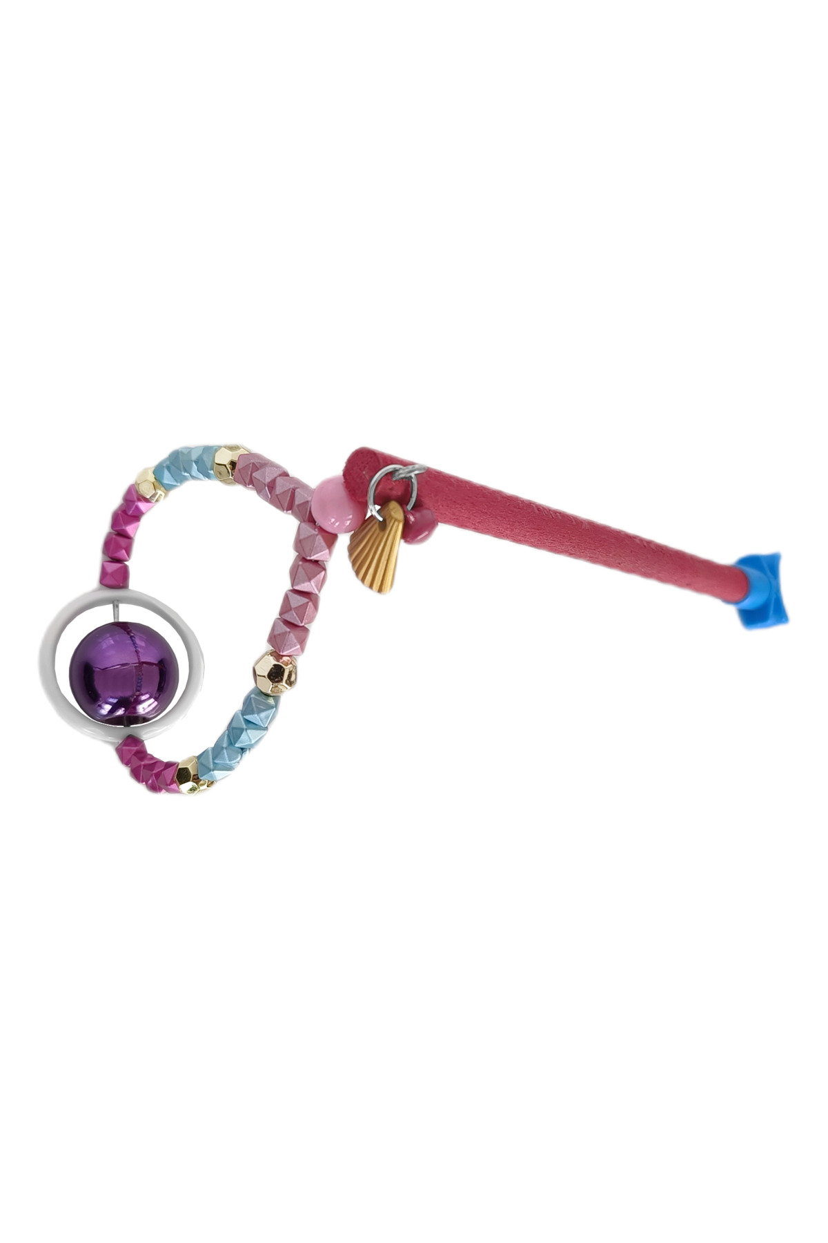 Merland Benvecocuk Tünekli Döner Toplu Kuş Oyuncağı 10 Cm-16 Cm Bordo