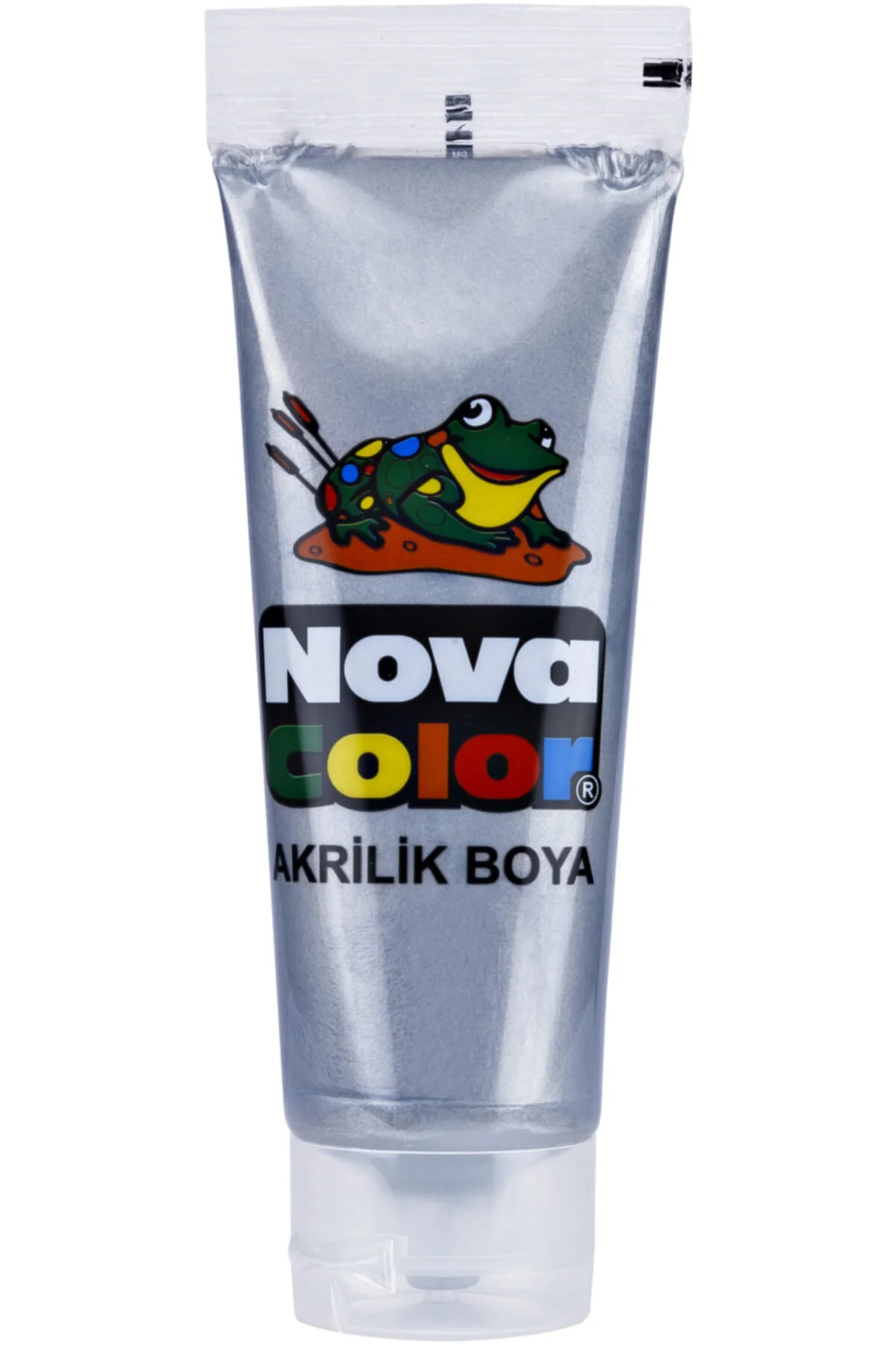 Tüp Akrilik Boya 75 Gram Gümüş