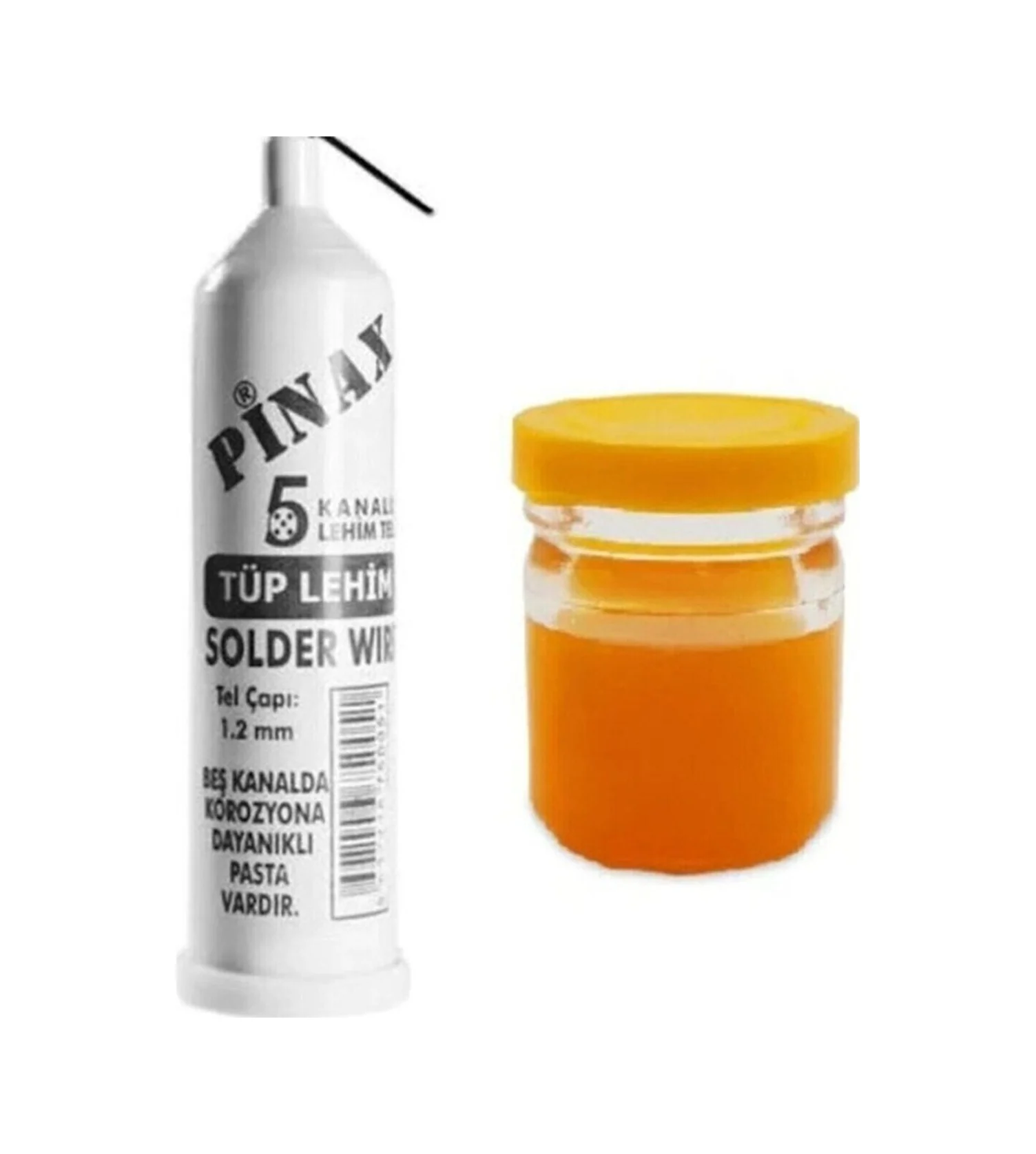 Tüp Lehim Teli 25 Gr 1.2mm + Lehim Pastası - 40gr