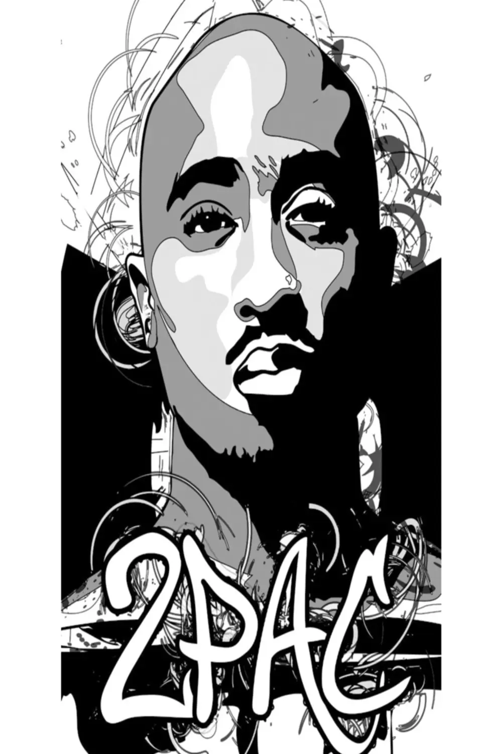 Tupac 6'lı Ahşap Duvar Poster Seti - Hbb Özel Seri Tupac 6'lı Ahşap Duvar Poster Seti - Hbb Özel Seri